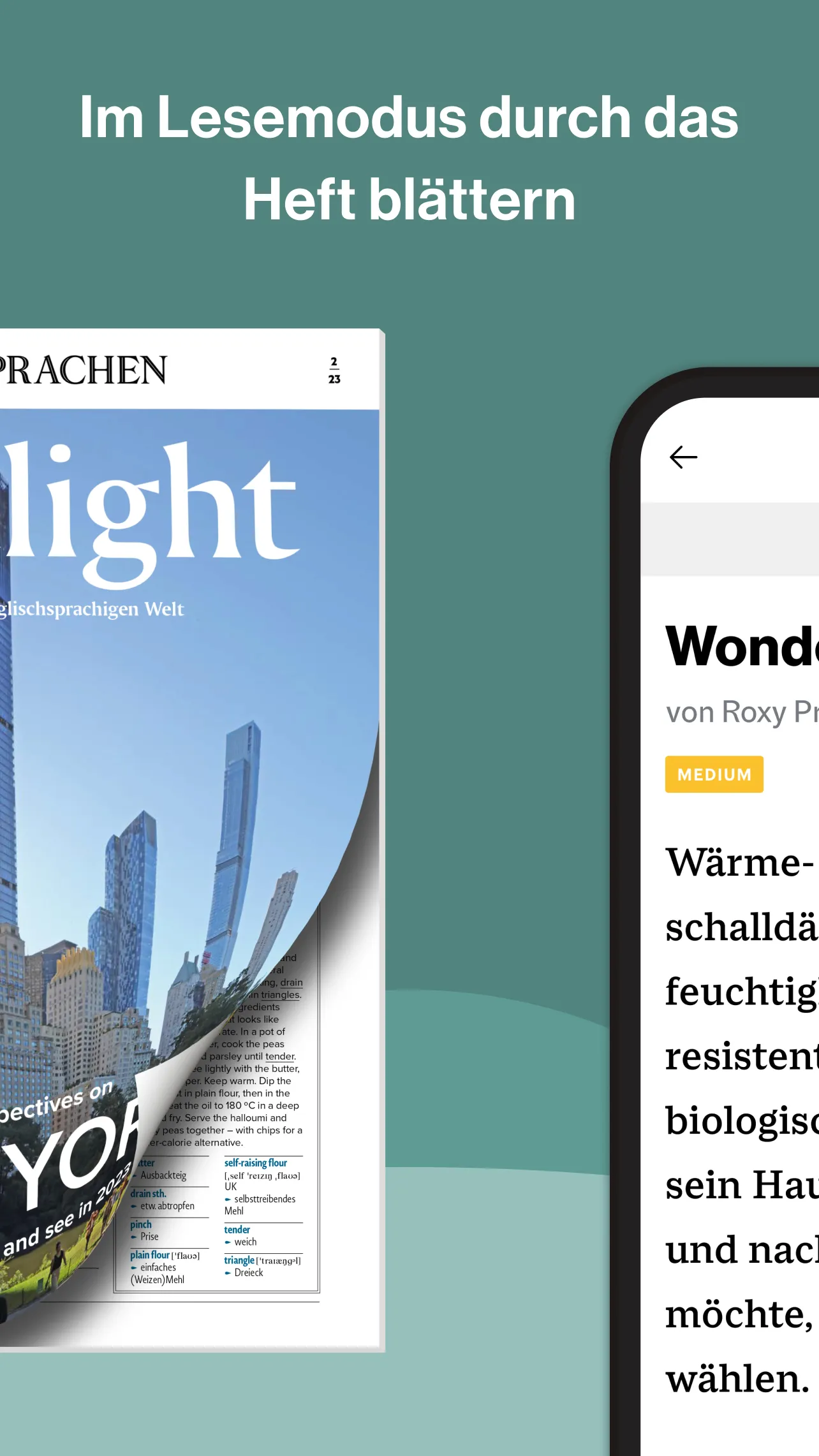 Spotlight - Englisch lernen | Indus Appstore | Screenshot