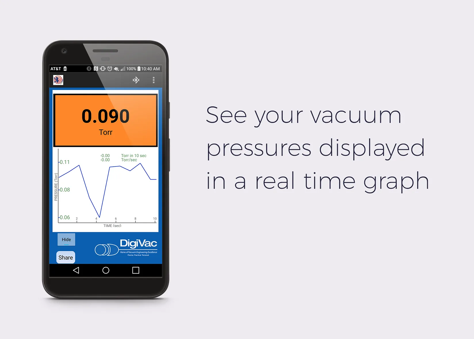 Vacuum Gauge | Indus Appstore | Screenshot