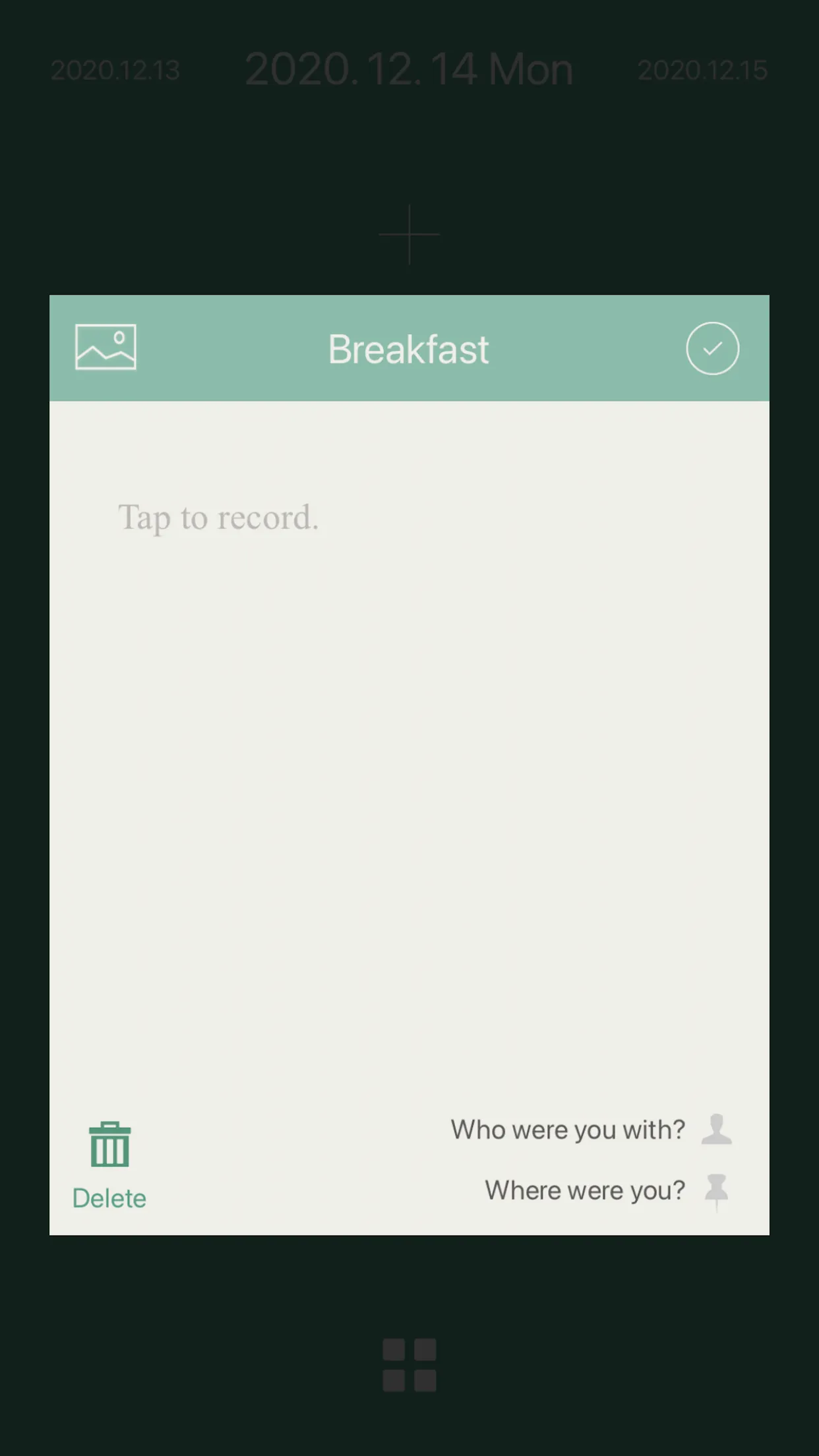 Dining Note -Simple Diet Diary | Indus Appstore | Screenshot