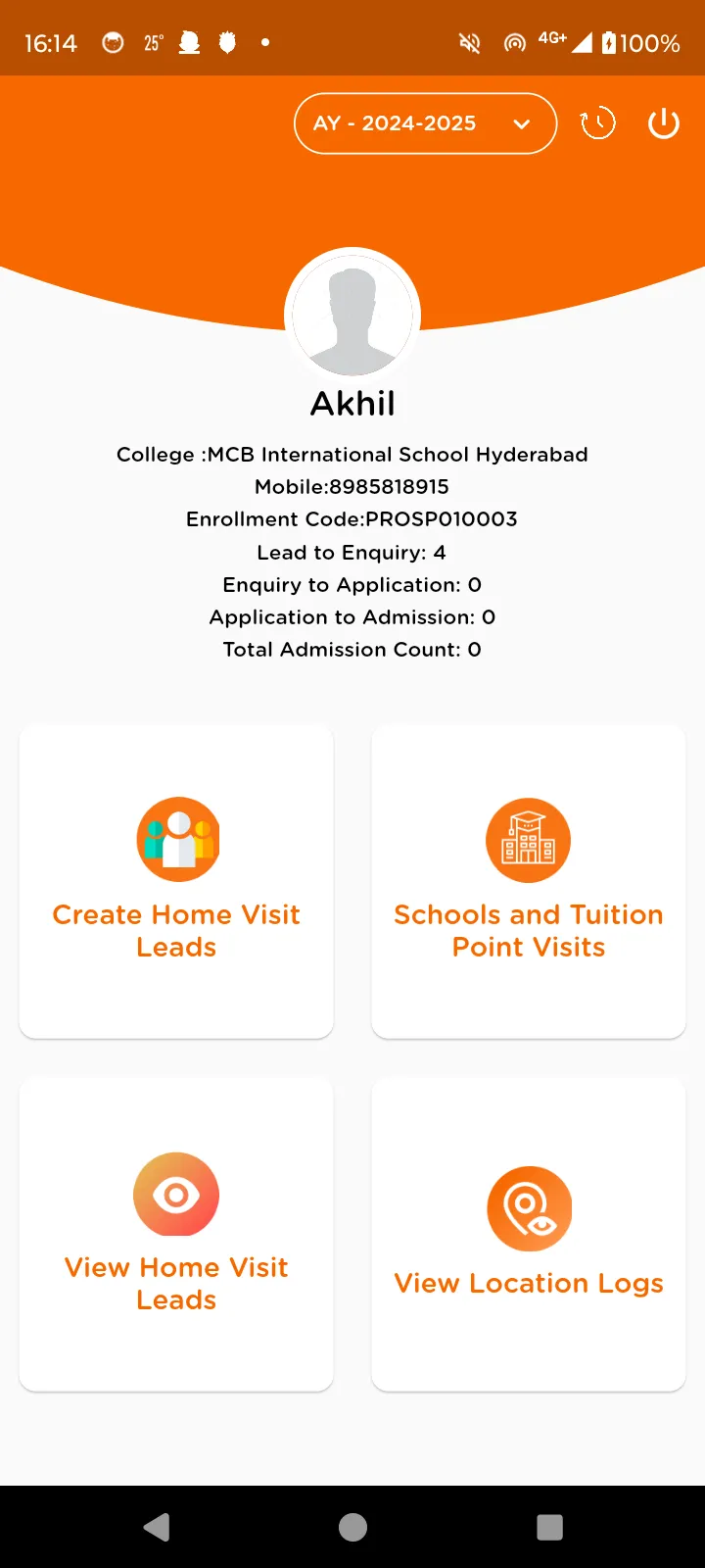 Admission Counsellor and PRO | Indus Appstore | Screenshot