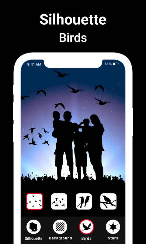 Silhouette art maker | Indus Appstore | Screenshot