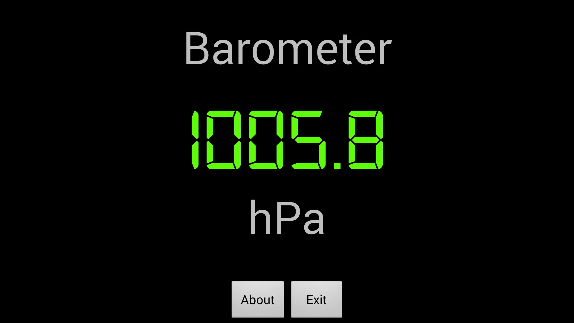 Barometer | Indus Appstore | Screenshot