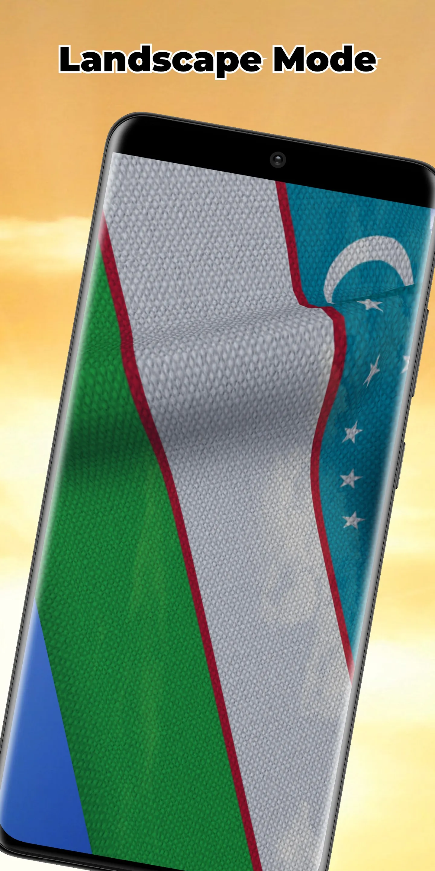 Uzbekistan Flag Live Wallpaper | Indus Appstore | Screenshot