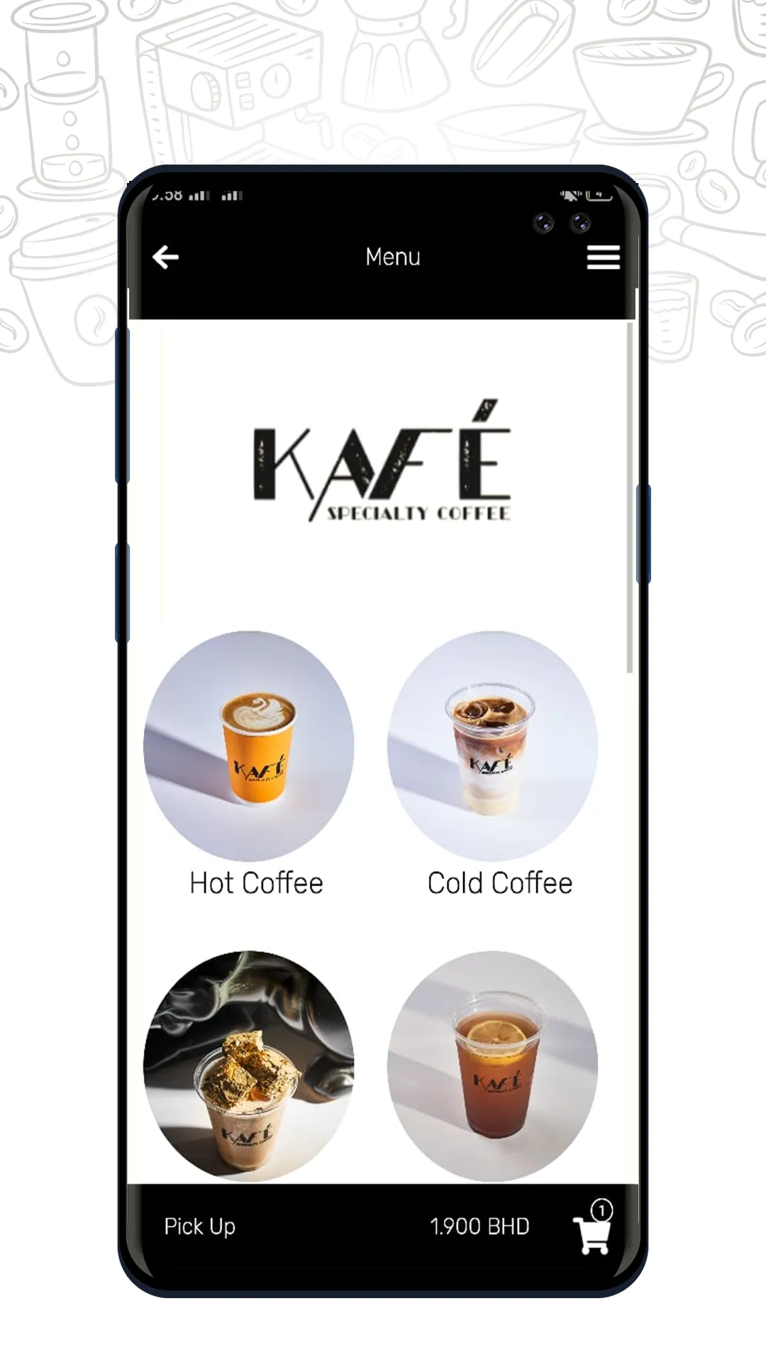 kafe | Indus Appstore | Screenshot