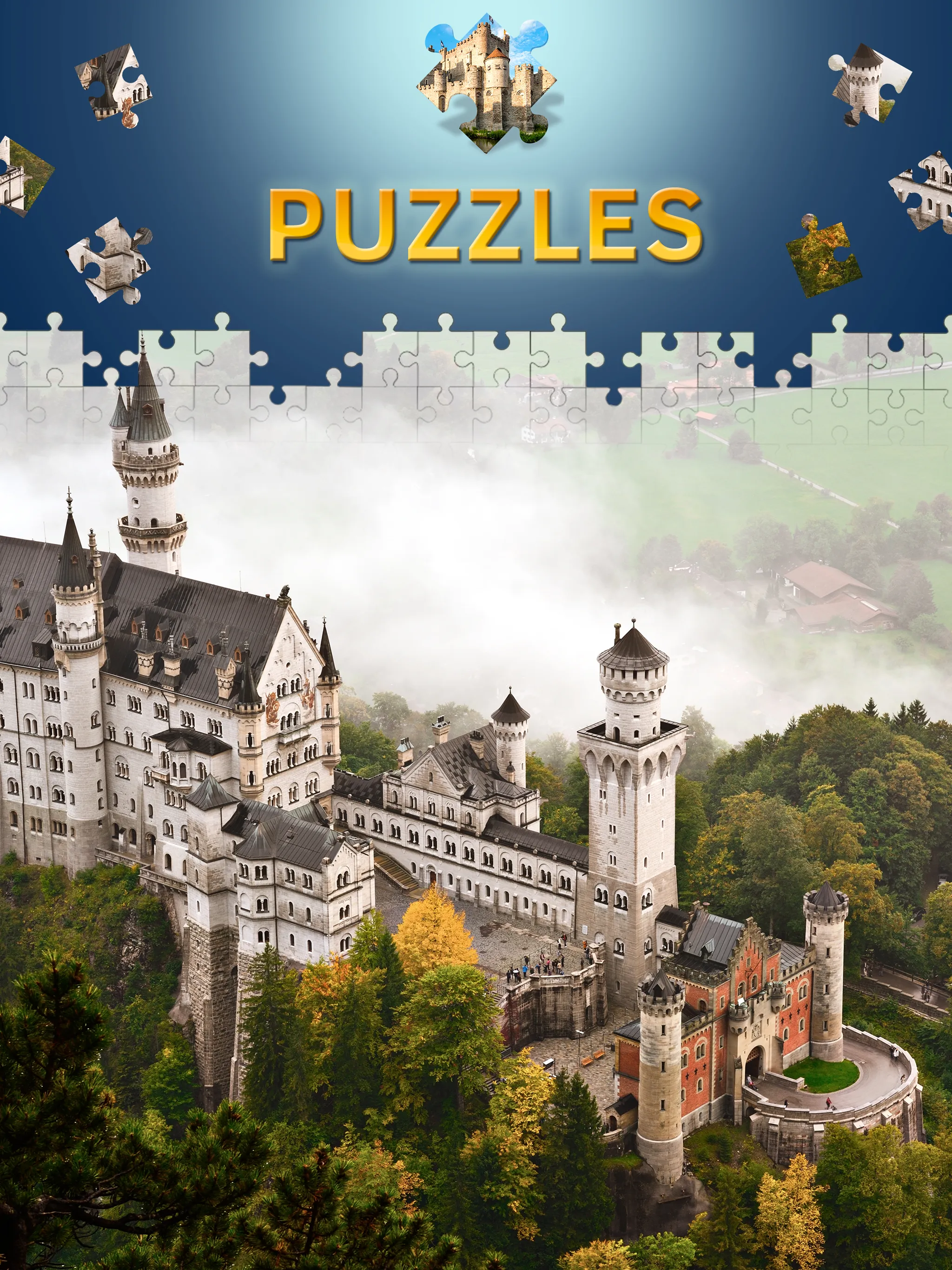 Castles Jigsaw Puzzles | Indus Appstore | Screenshot