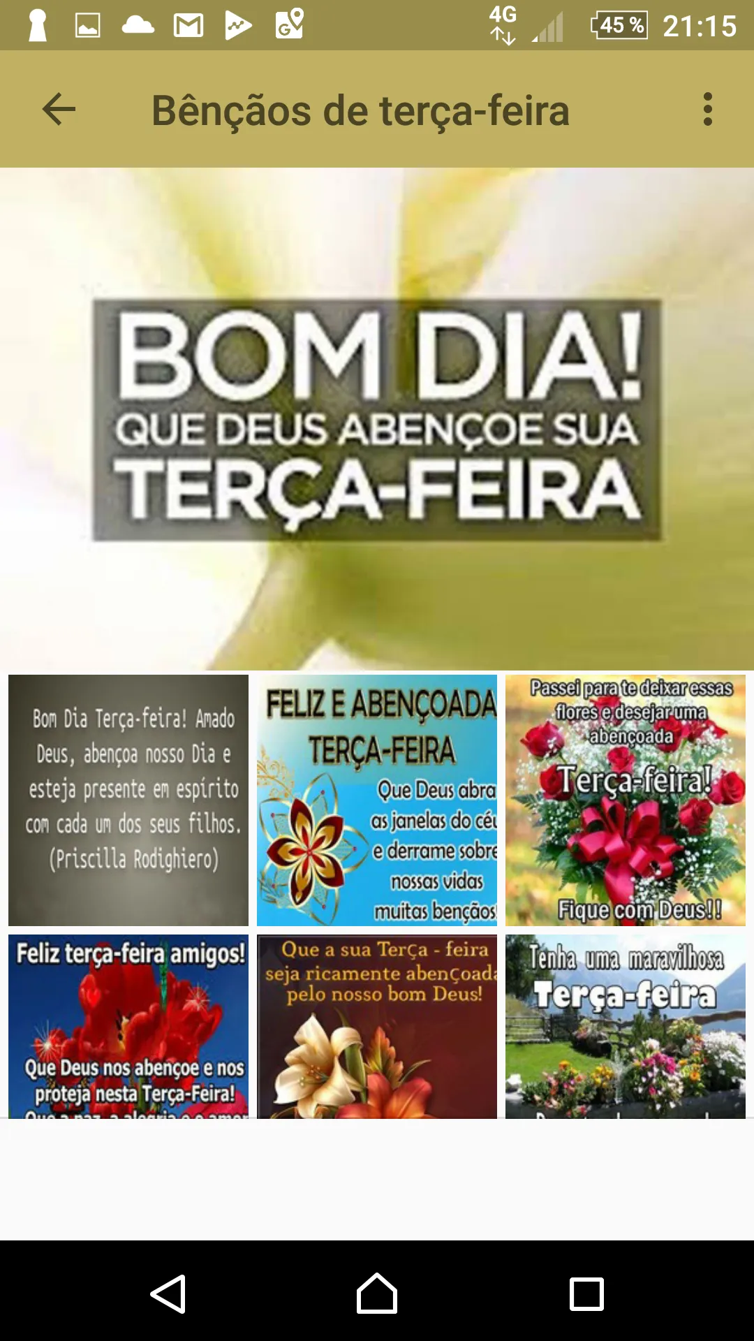 Sua Terça-Feira Seja Abençoada | Indus Appstore | Screenshot