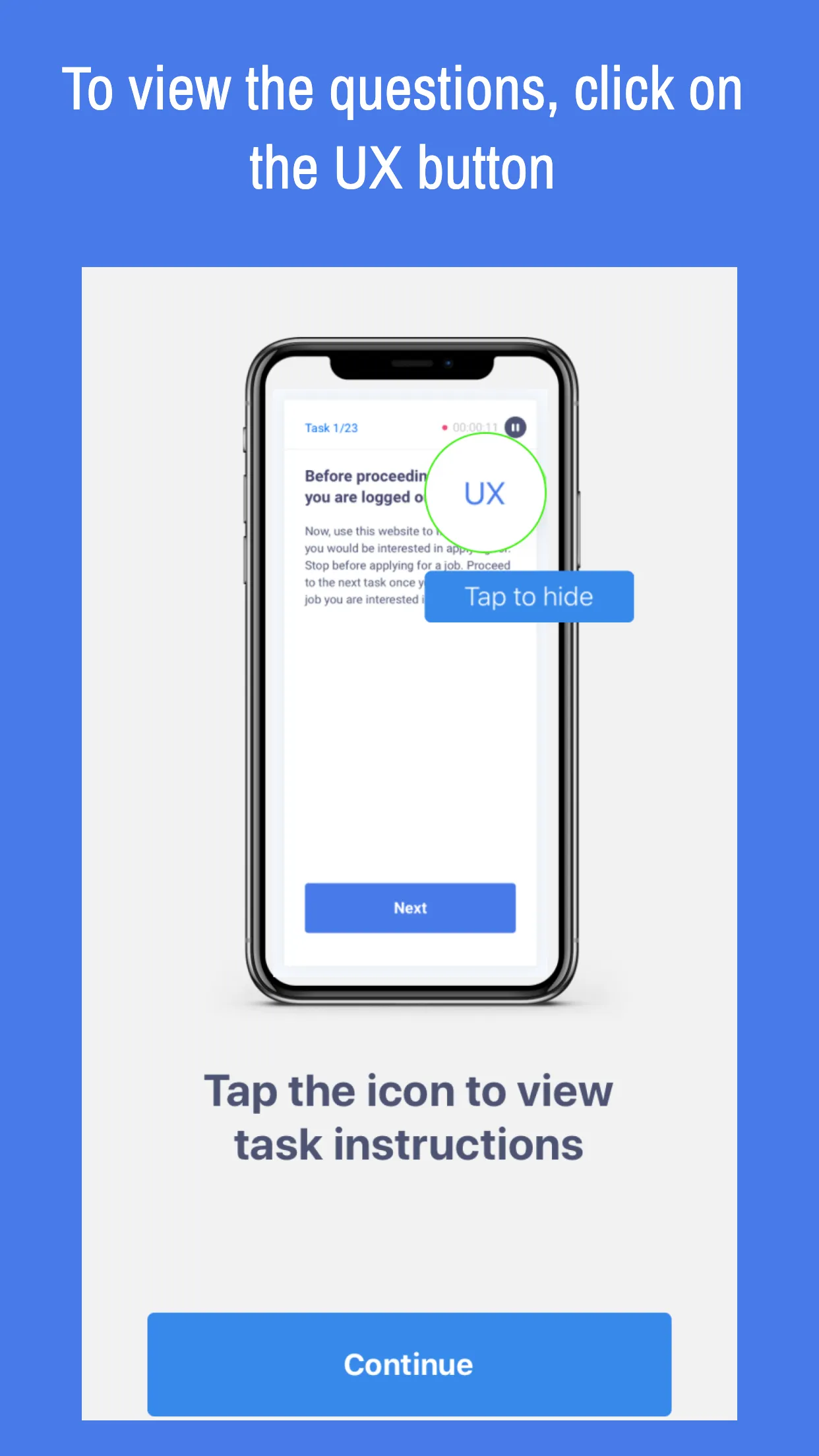 UX Mobile Testing - Invite onl | Indus Appstore | Screenshot