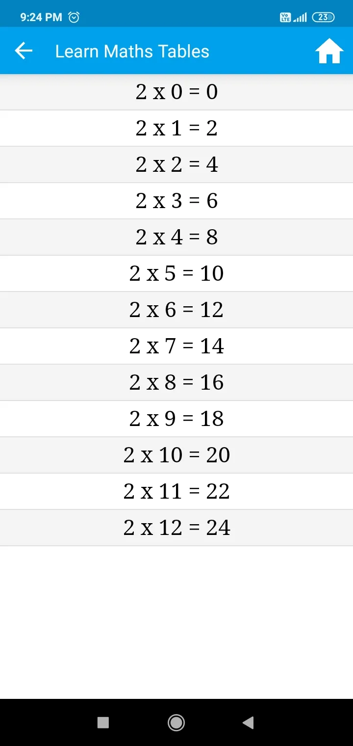 Learn Maths Tables | Indus Appstore | Screenshot