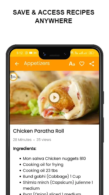 All-in-one Recipes App | Indus Appstore | Screenshot