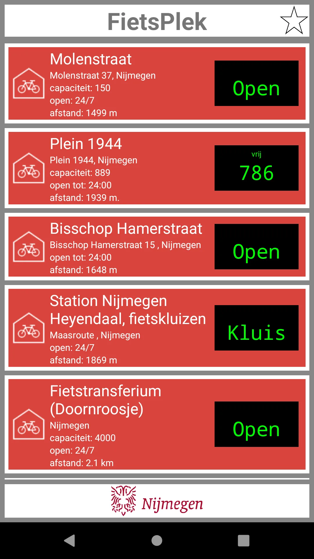 FietsPlek | Indus Appstore | Screenshot