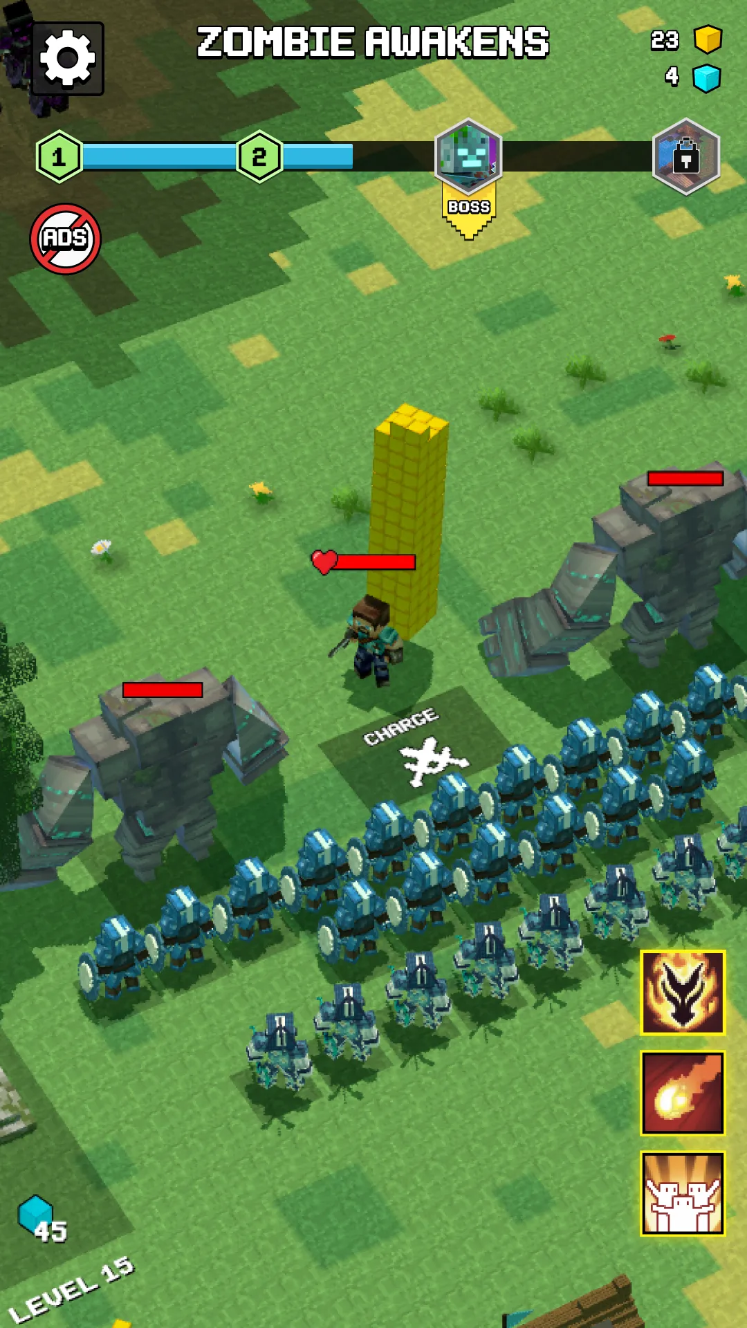 Mob Battle: Craft Army | Indus Appstore | Screenshot