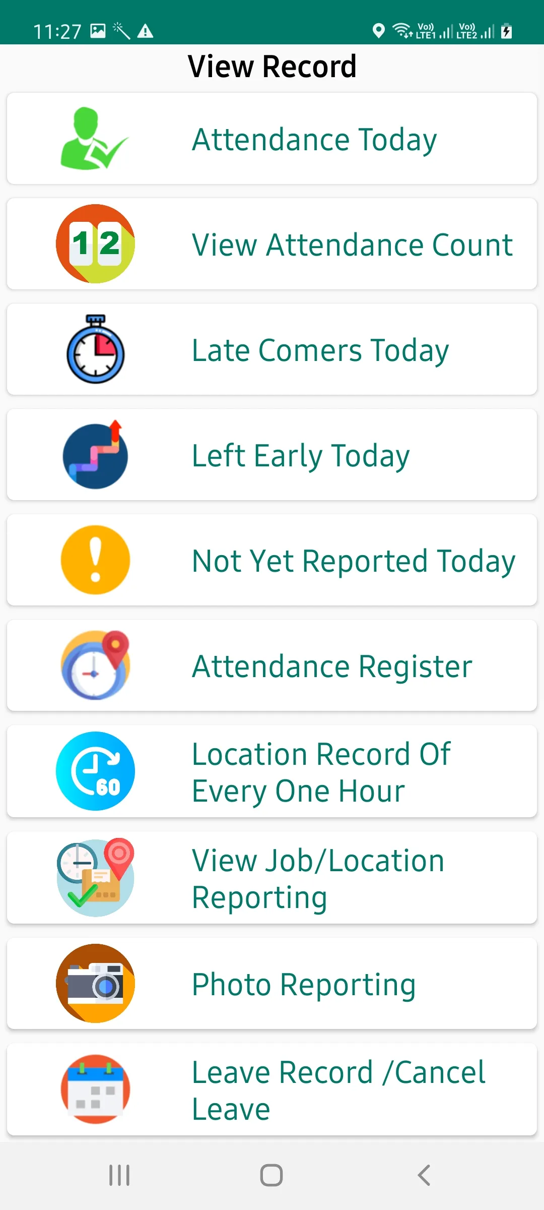 Mobi Attendance Staff App | Indus Appstore | Screenshot