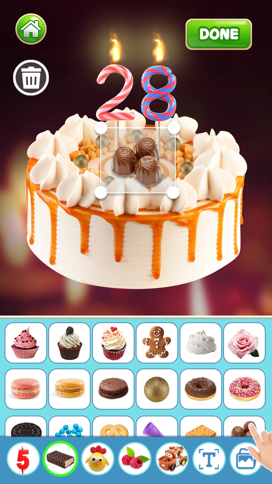Cake DIY Maker: Birthday Party | Indus Appstore | Screenshot