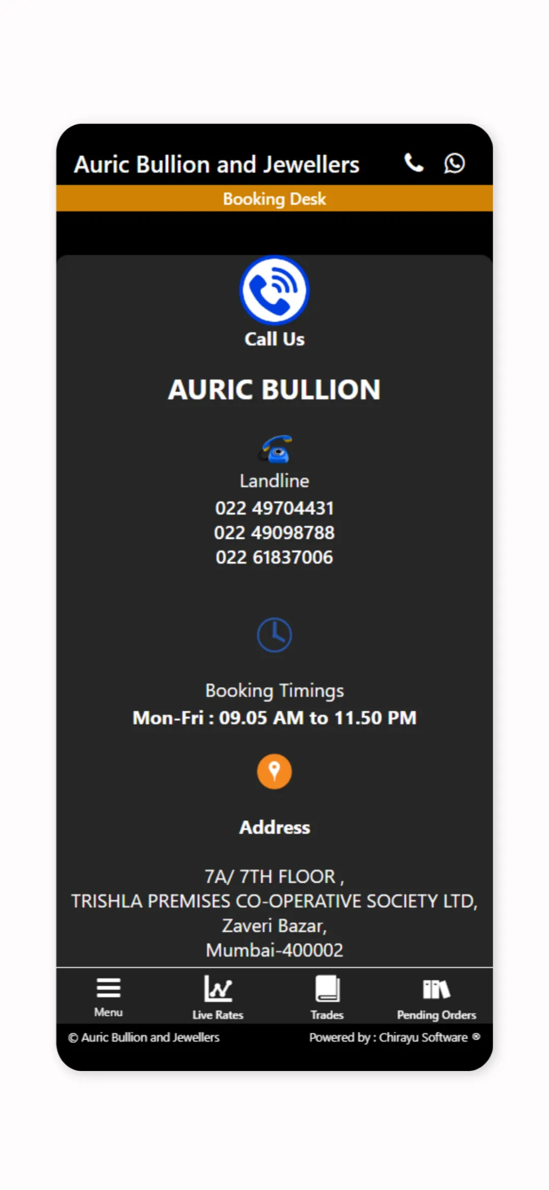 Auric Bullion | Indus Appstore | Screenshot