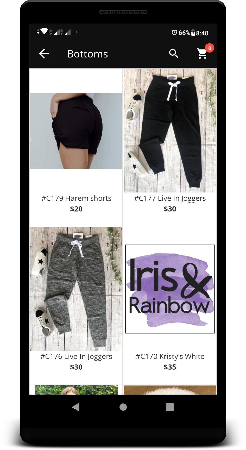 Iris and Rainbow Boutique | Indus Appstore | Screenshot