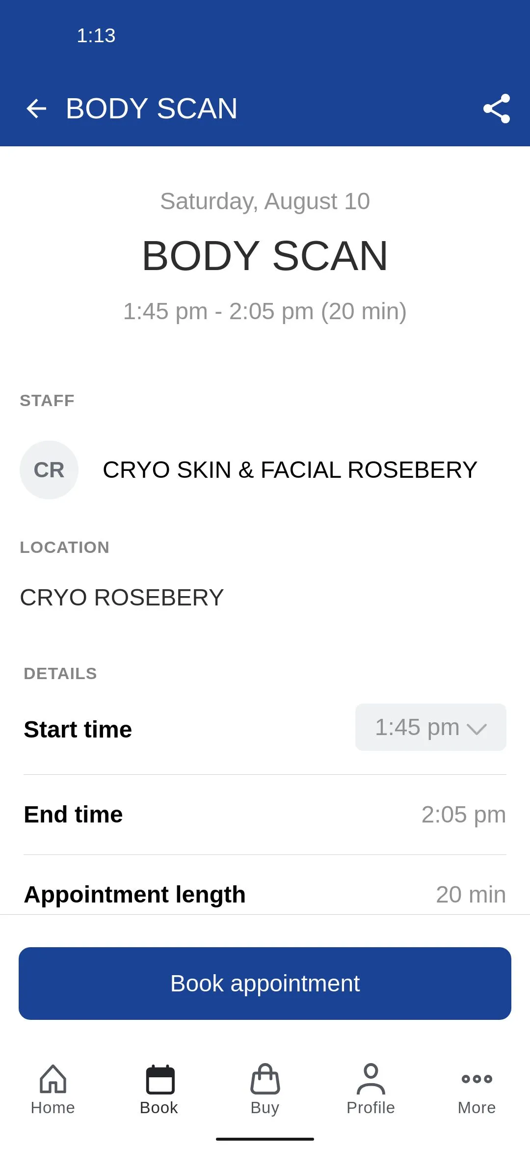 CRYO.COM.AU | Indus Appstore | Screenshot