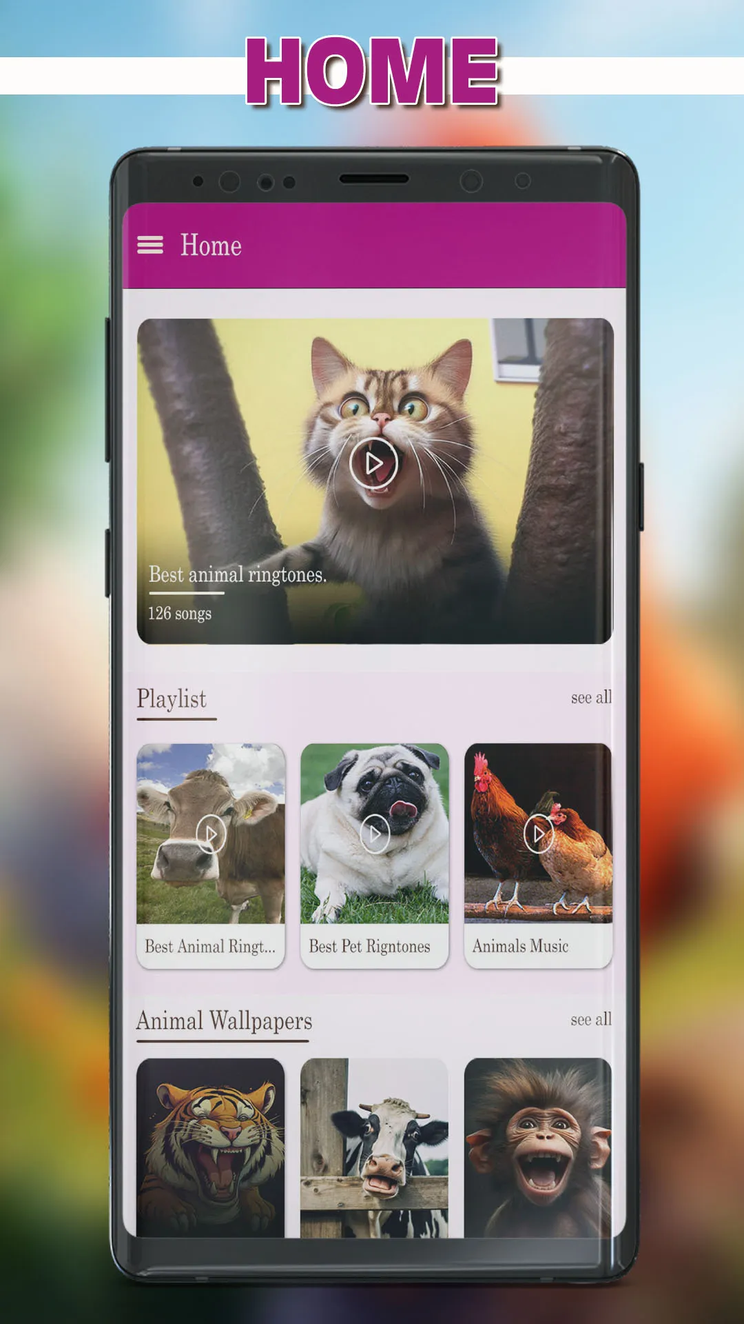 Animal Ringtones | Indus Appstore | Screenshot