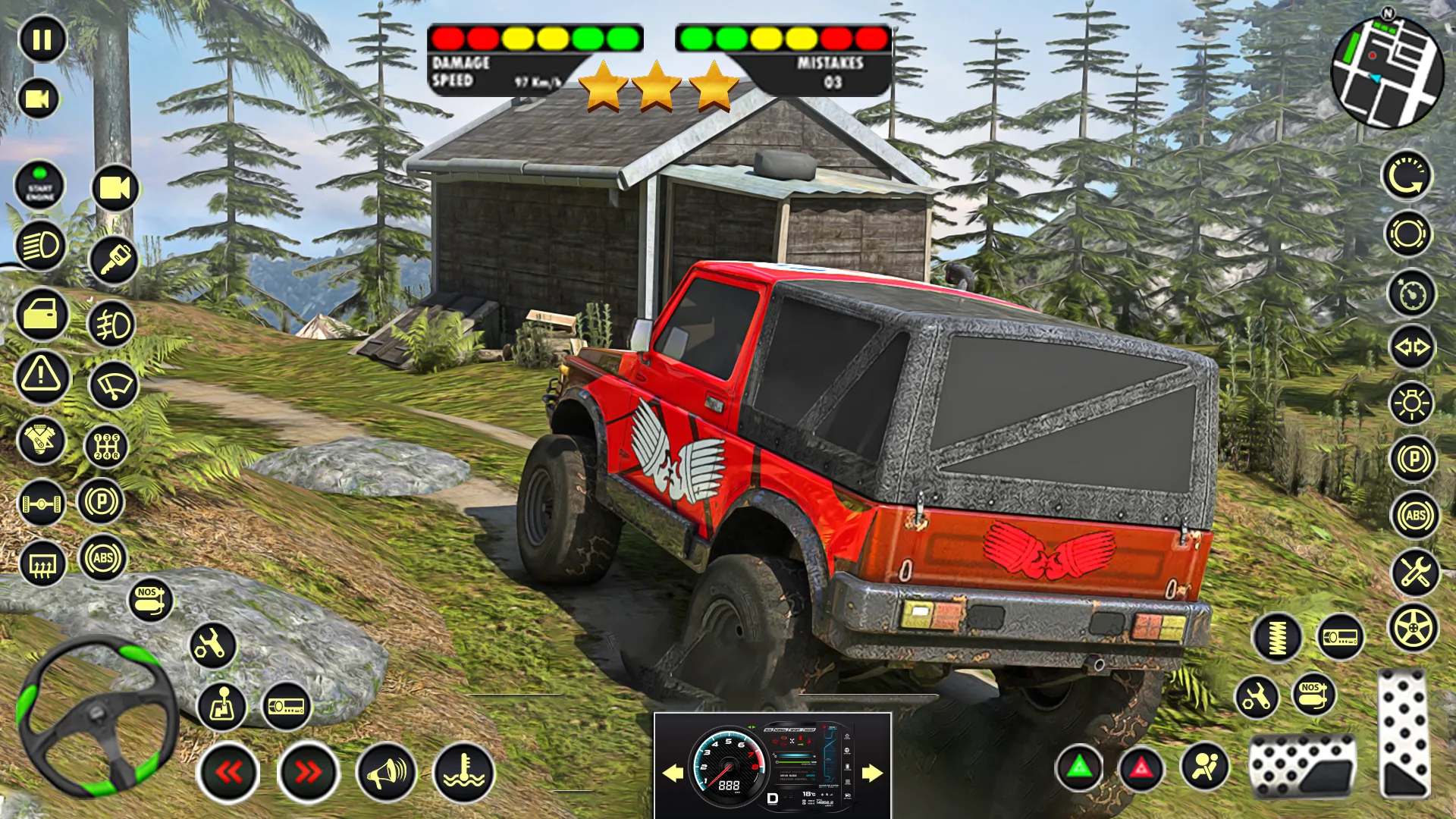 US Offroad Fury Car Driving 3D | Indus Appstore | Screenshot