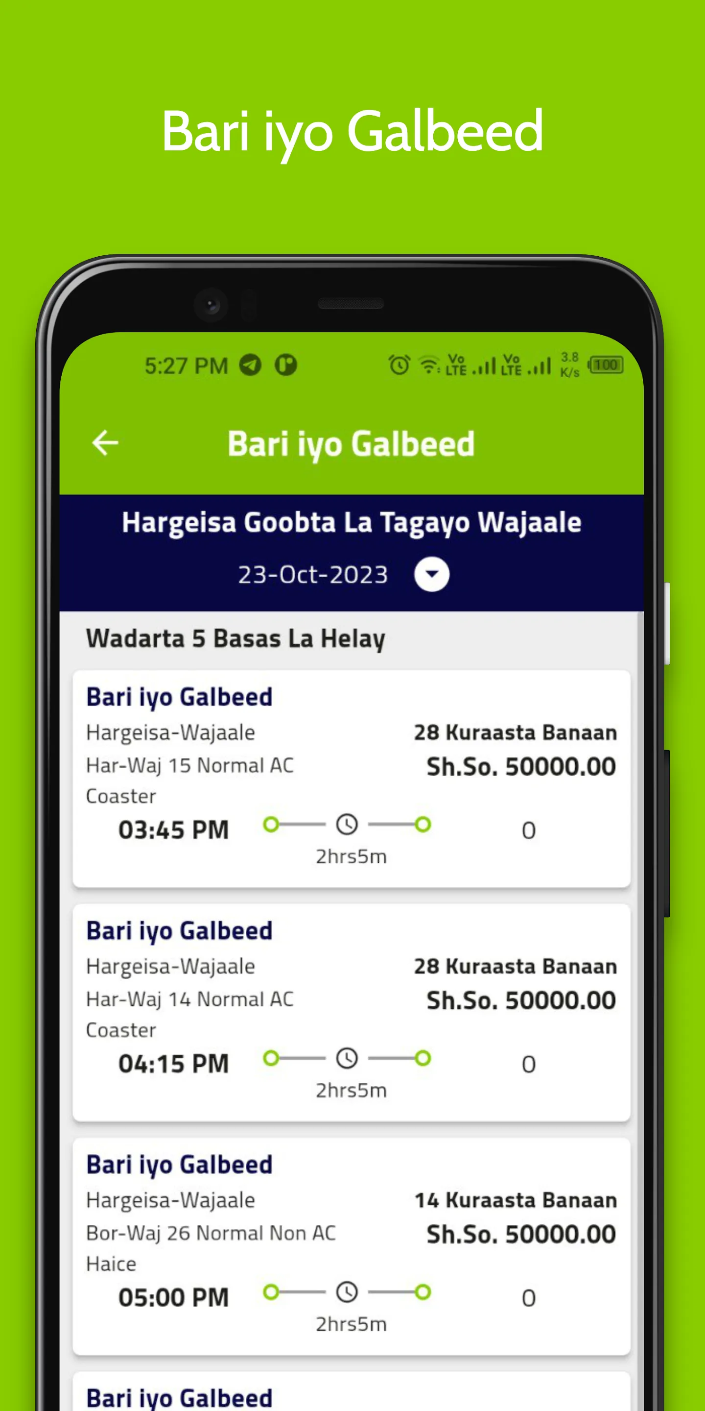 Bari iyo Galbeed | Indus Appstore | Screenshot