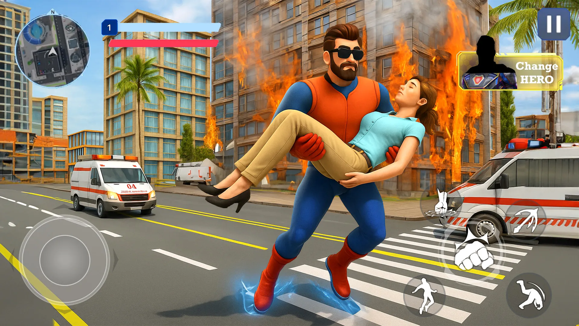 Super Hero Fight: Flying Game | Indus Appstore | Screenshot