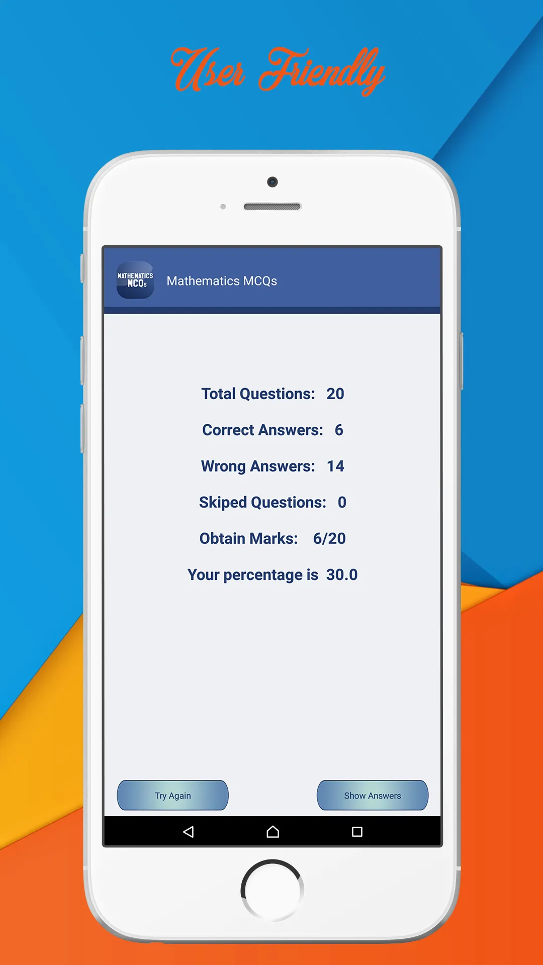 Mathematics MCQs | Indus Appstore | Screenshot