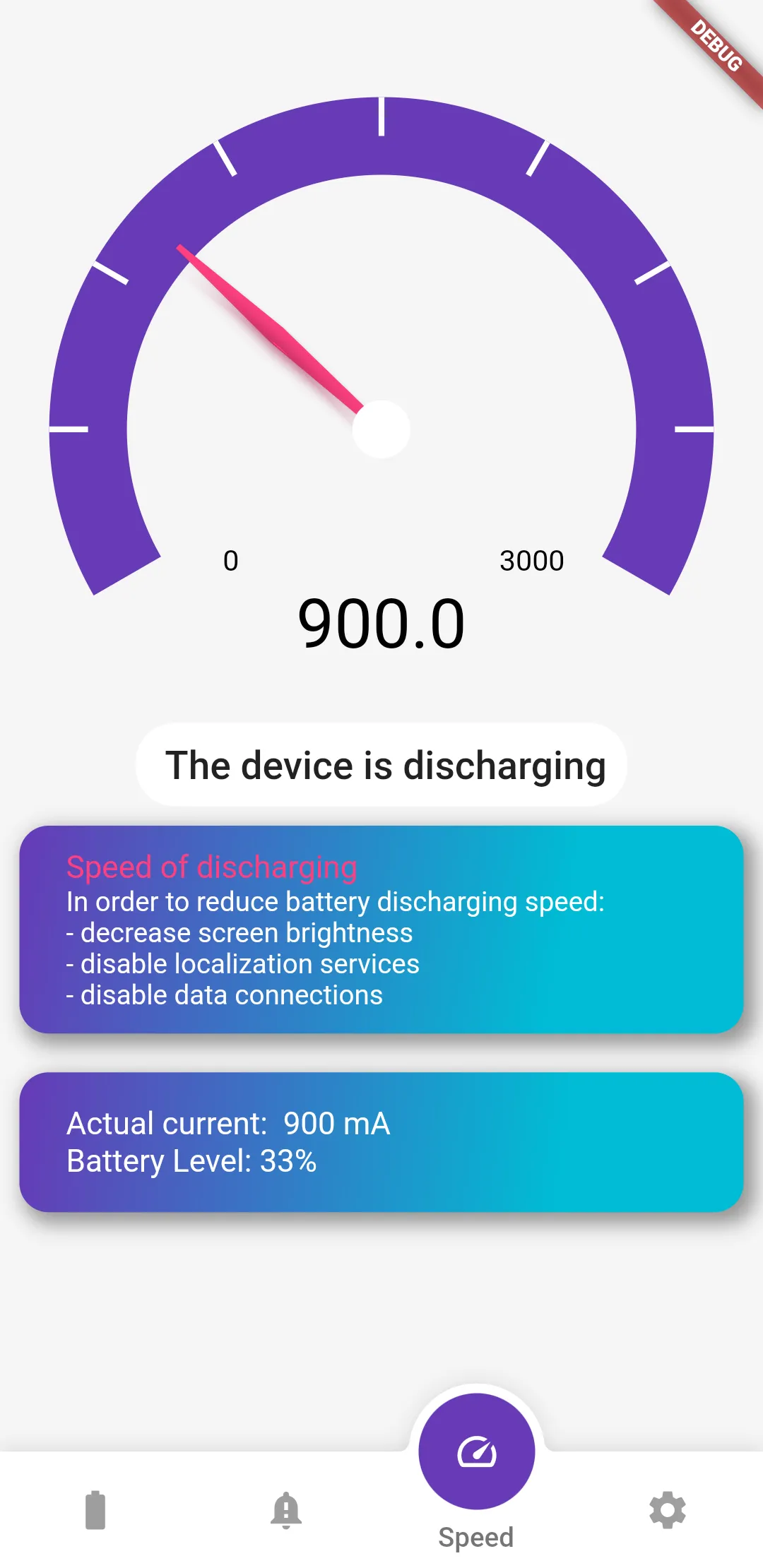 Battery Current Monitor | Indus Appstore | Screenshot