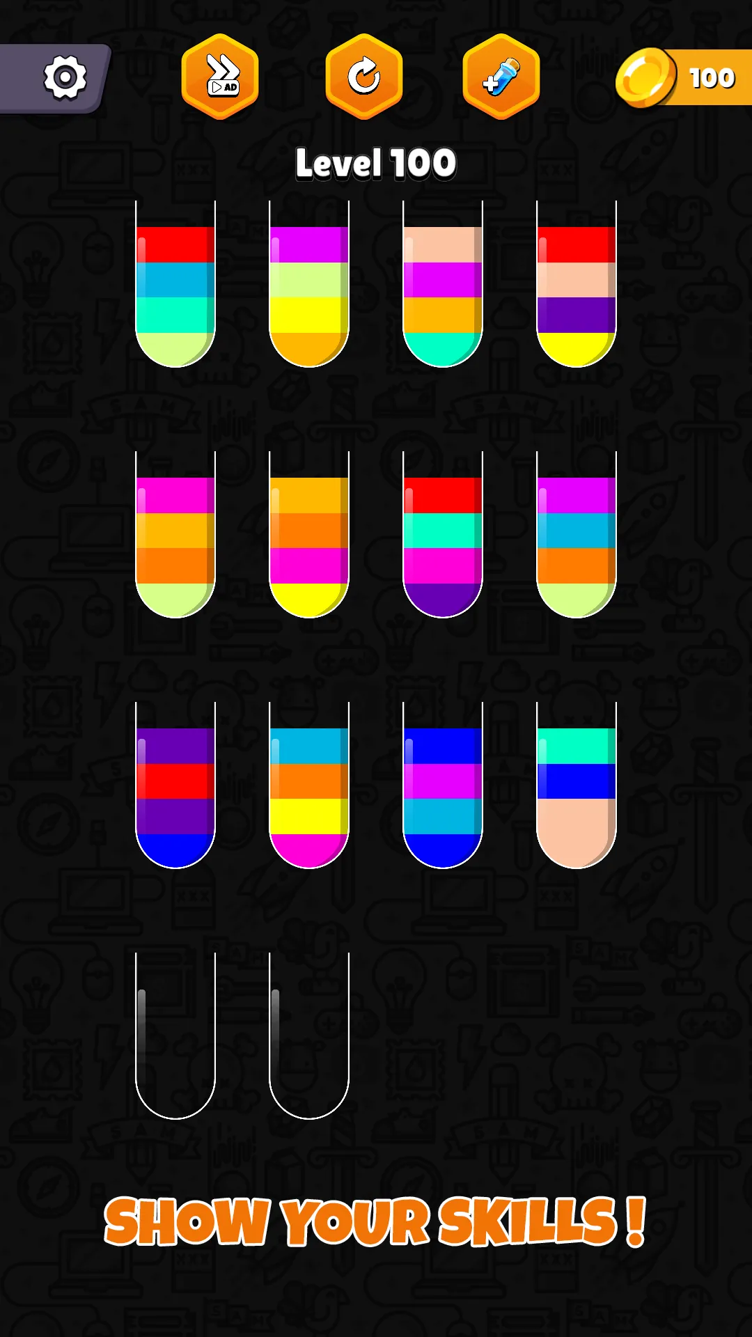 Water Color Puzzle – Sort Game | Indus Appstore | Screenshot