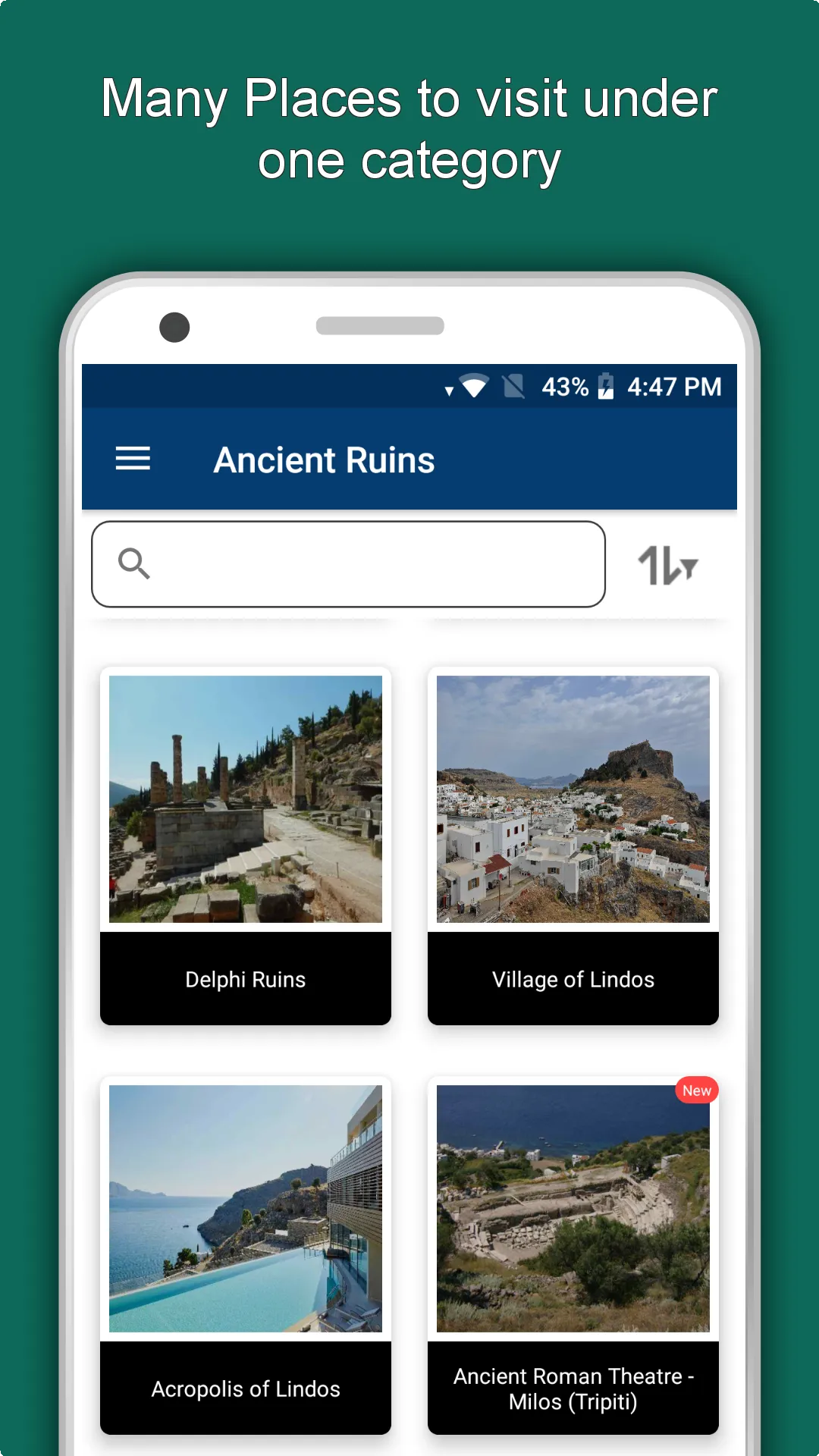 Greece Travel & Explore, Offli | Indus Appstore | Screenshot