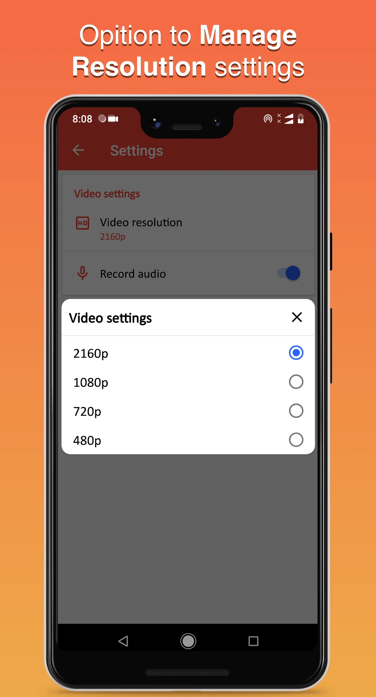 Screen Recorder with Audio | Indus Appstore | Screenshot