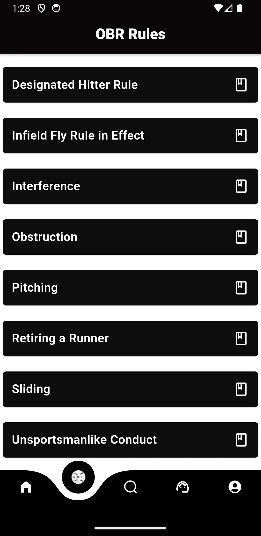 Baseball Rules | Indus Appstore | Screenshot