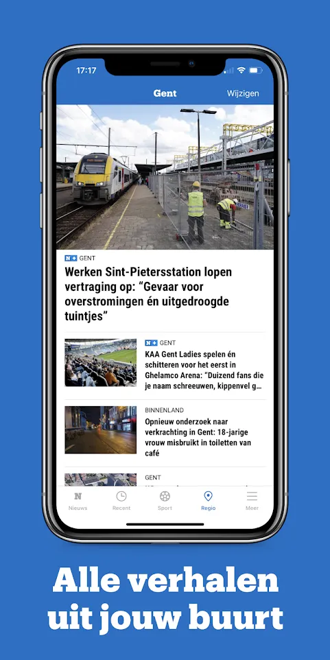 Het Nieuwsblad nieuws | Indus Appstore | Screenshot