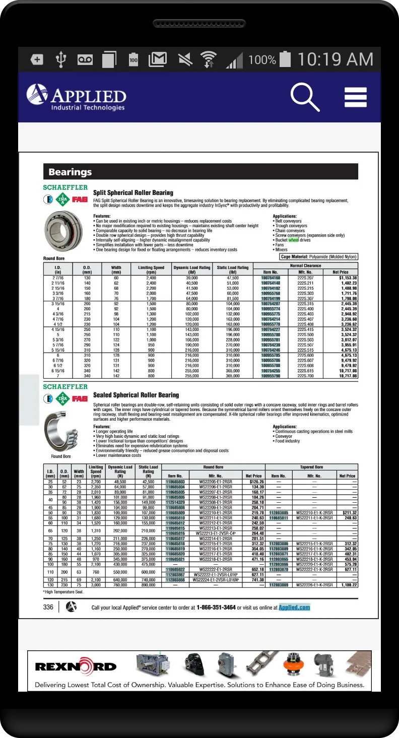 Applied Industrial Tech | Indus Appstore | Screenshot