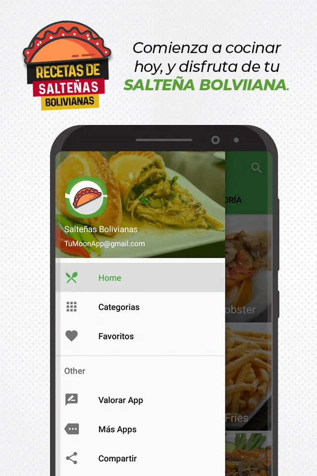 Receta de Salteñas Bolivianas | Indus Appstore | Screenshot