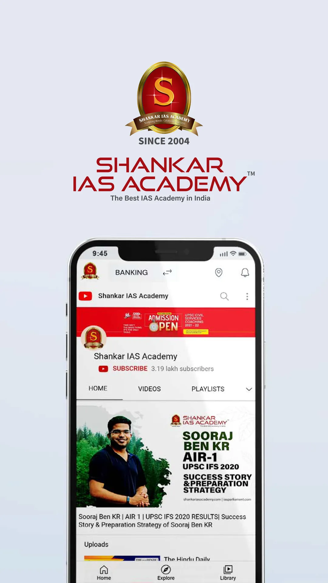 Shankar IAS Academy | Indus Appstore | Screenshot