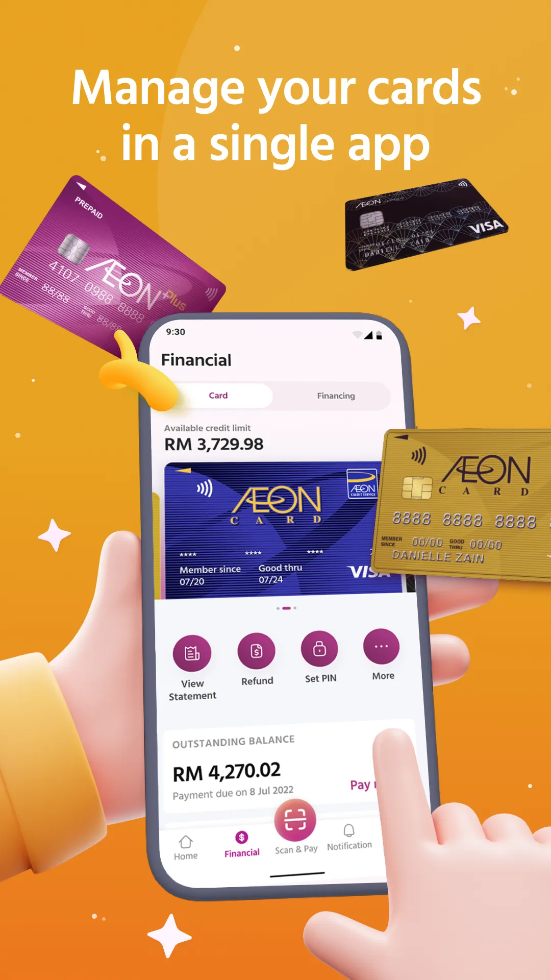 AEON Wallet Malaysia | Indus Appstore | Screenshot