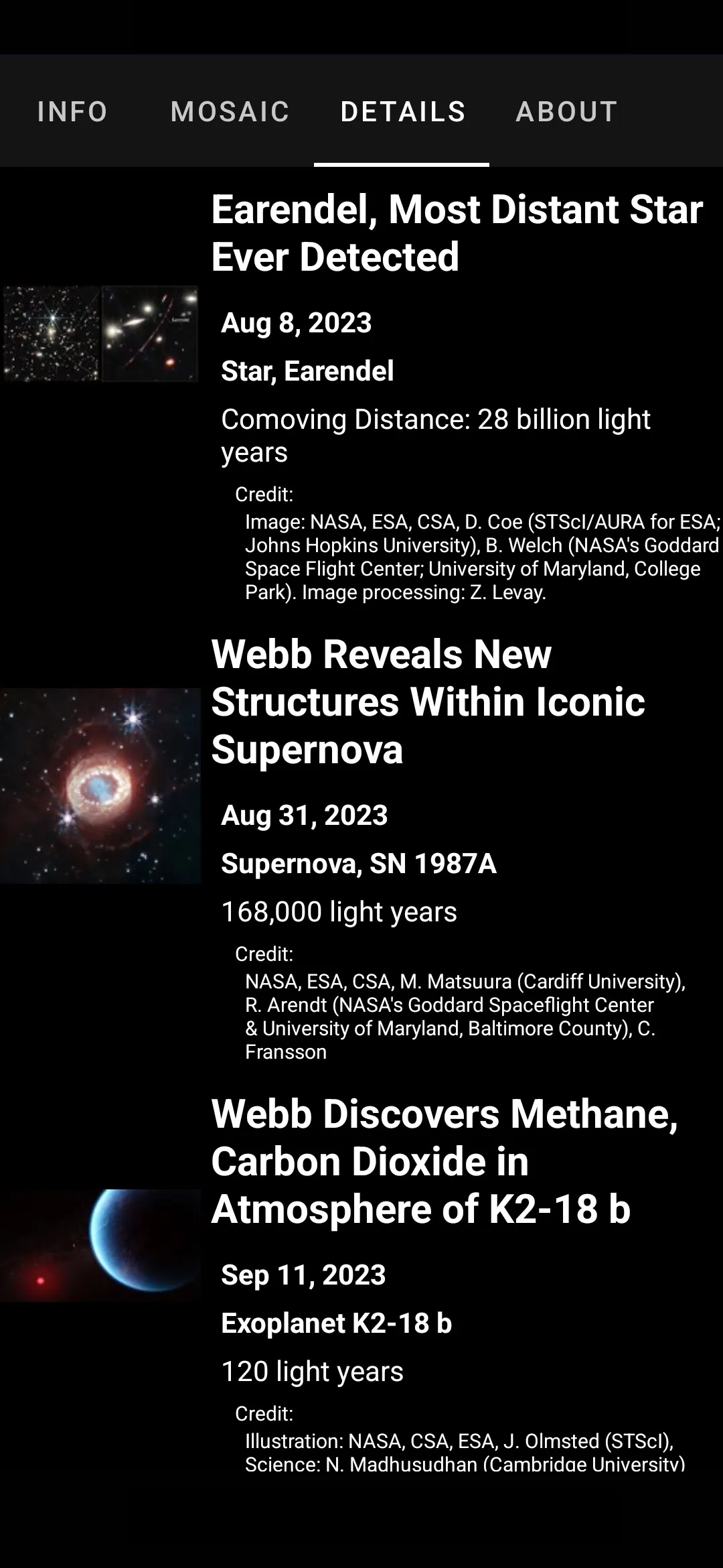 James Webb Space Telescope | Indus Appstore | Screenshot