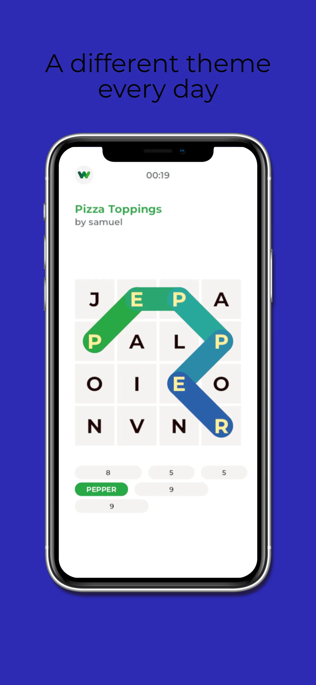 Word Salad: a daily puzzle | Indus Appstore | Screenshot