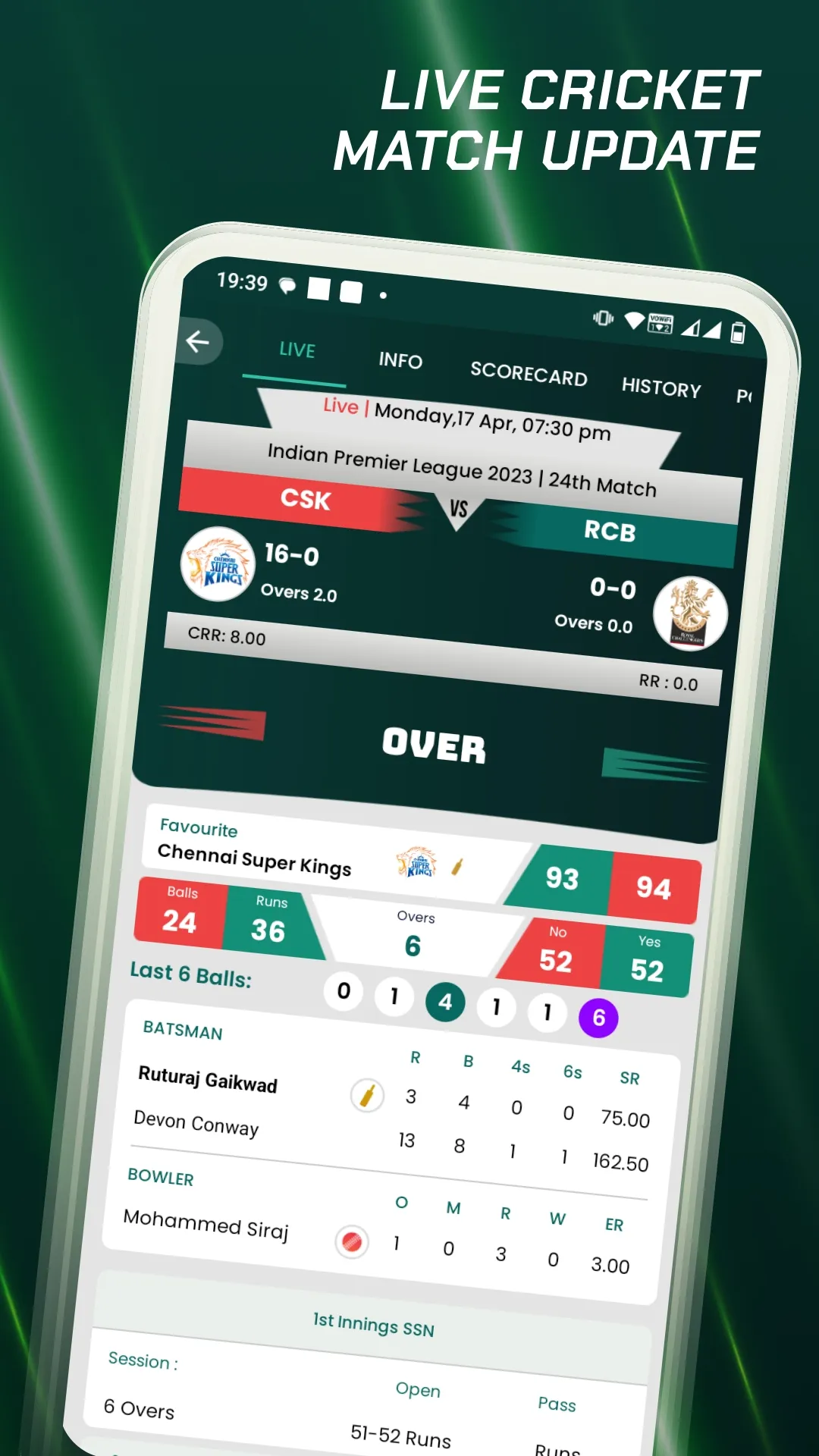 Fast Cricket Live Line | Indus Appstore | Screenshot