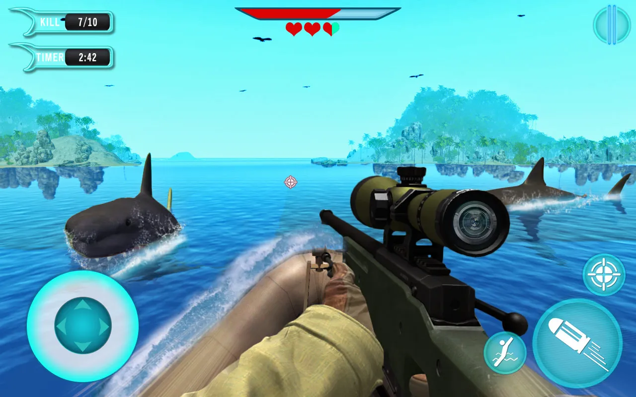 Hunt Wild Shark Simulator | Indus Appstore | Screenshot