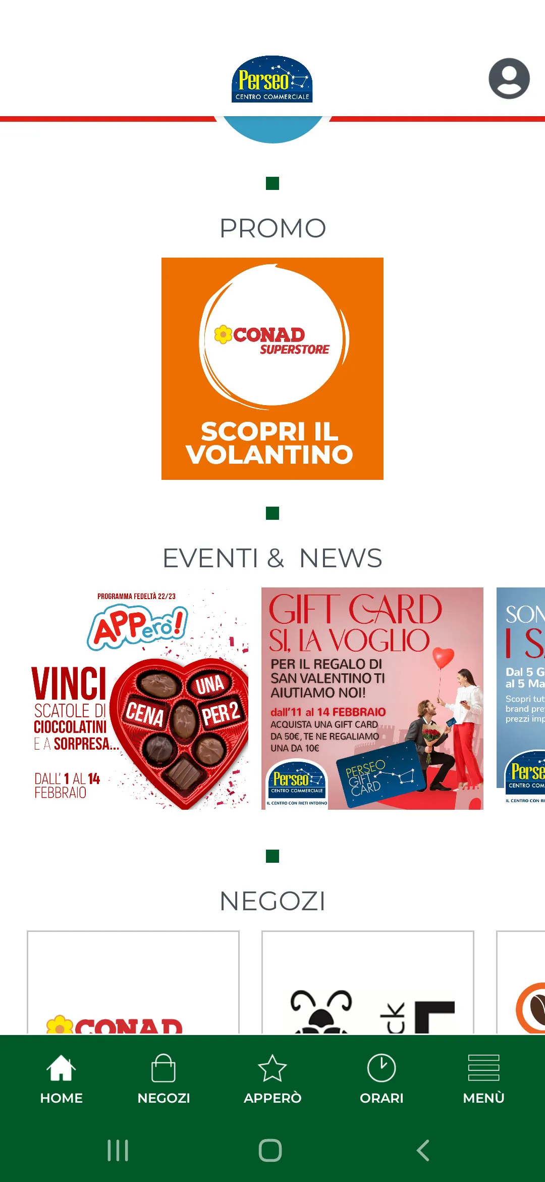 Perseo Centro Commerciale | Indus Appstore | Screenshot