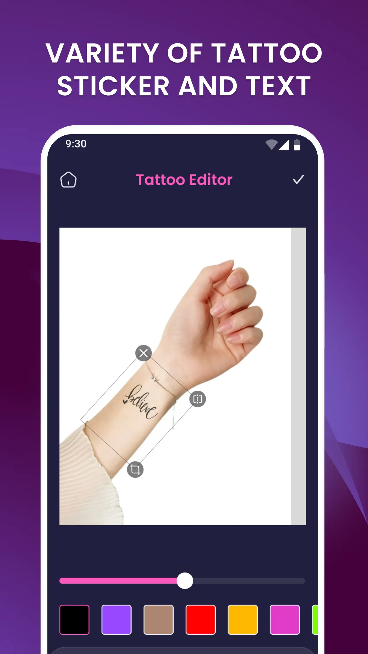 Tattoo On Photo, Create Tattoo | Indus Appstore | Screenshot