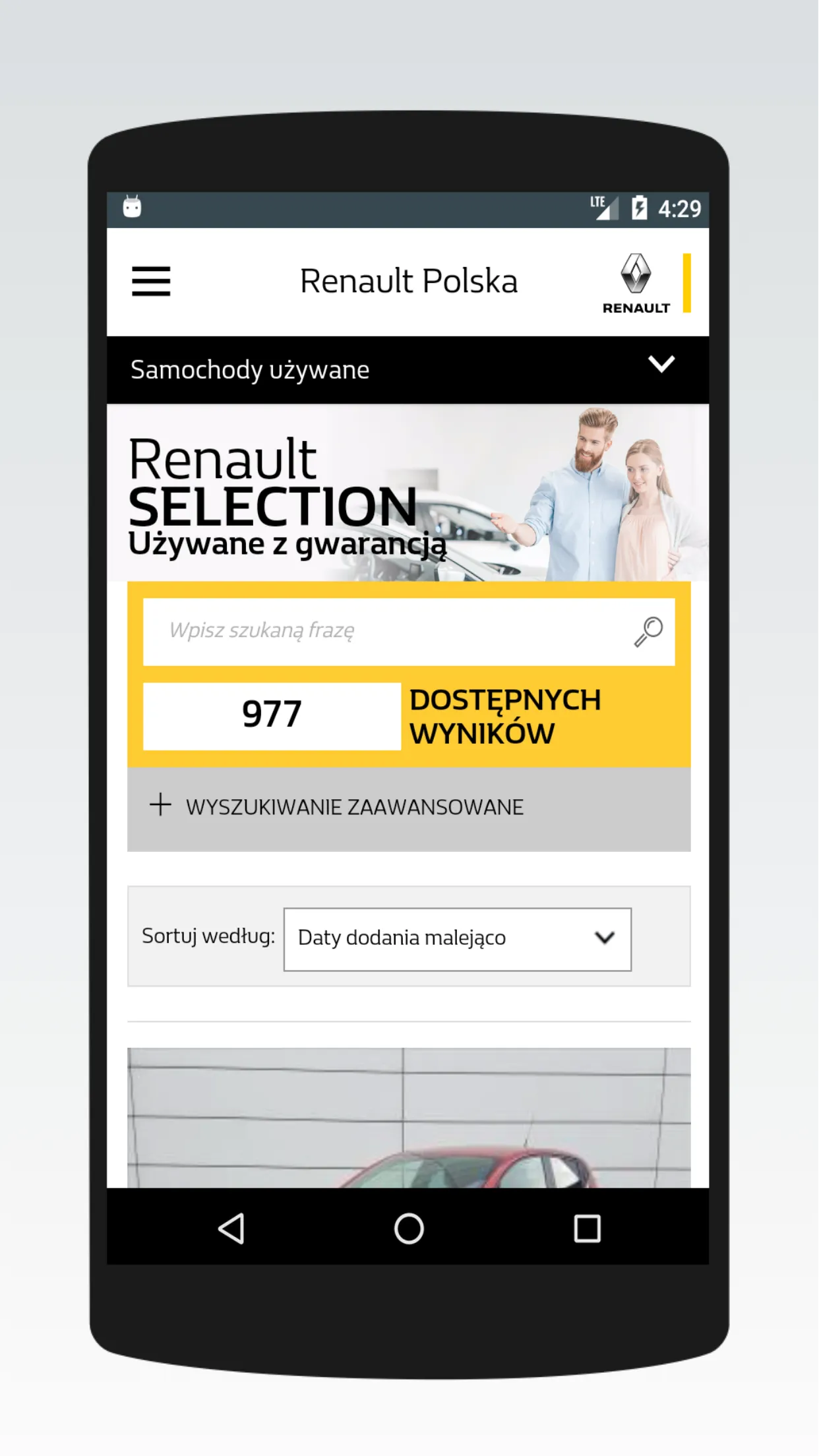 Samochody Używane Polska | Indus Appstore | Screenshot