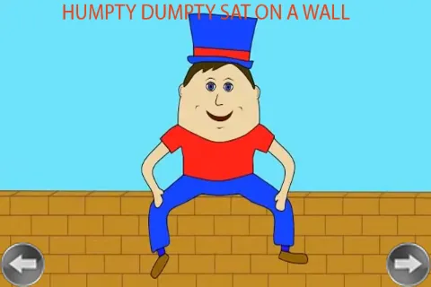 Humpty Dumpty Kids Rhyme | Indus Appstore | Screenshot