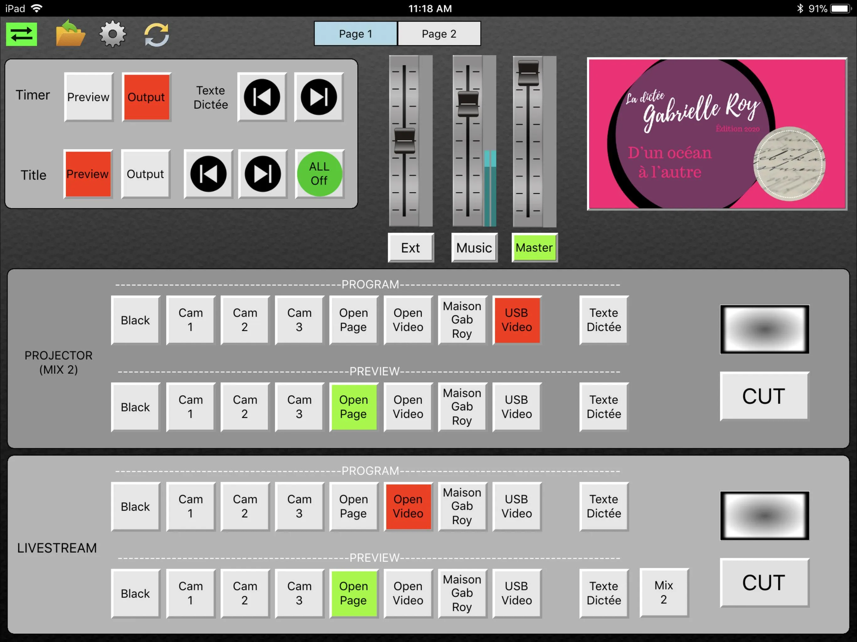 vMix Panel | Indus Appstore | Screenshot