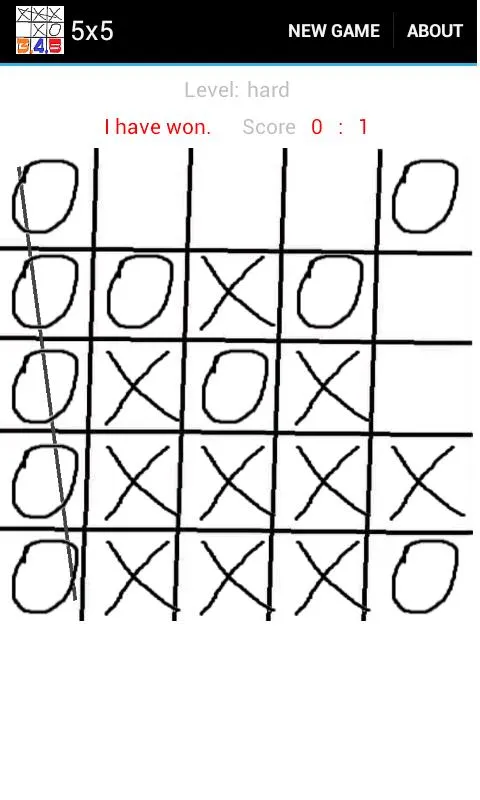 Tic-tac-toe 3-4-5 | Indus Appstore | Screenshot