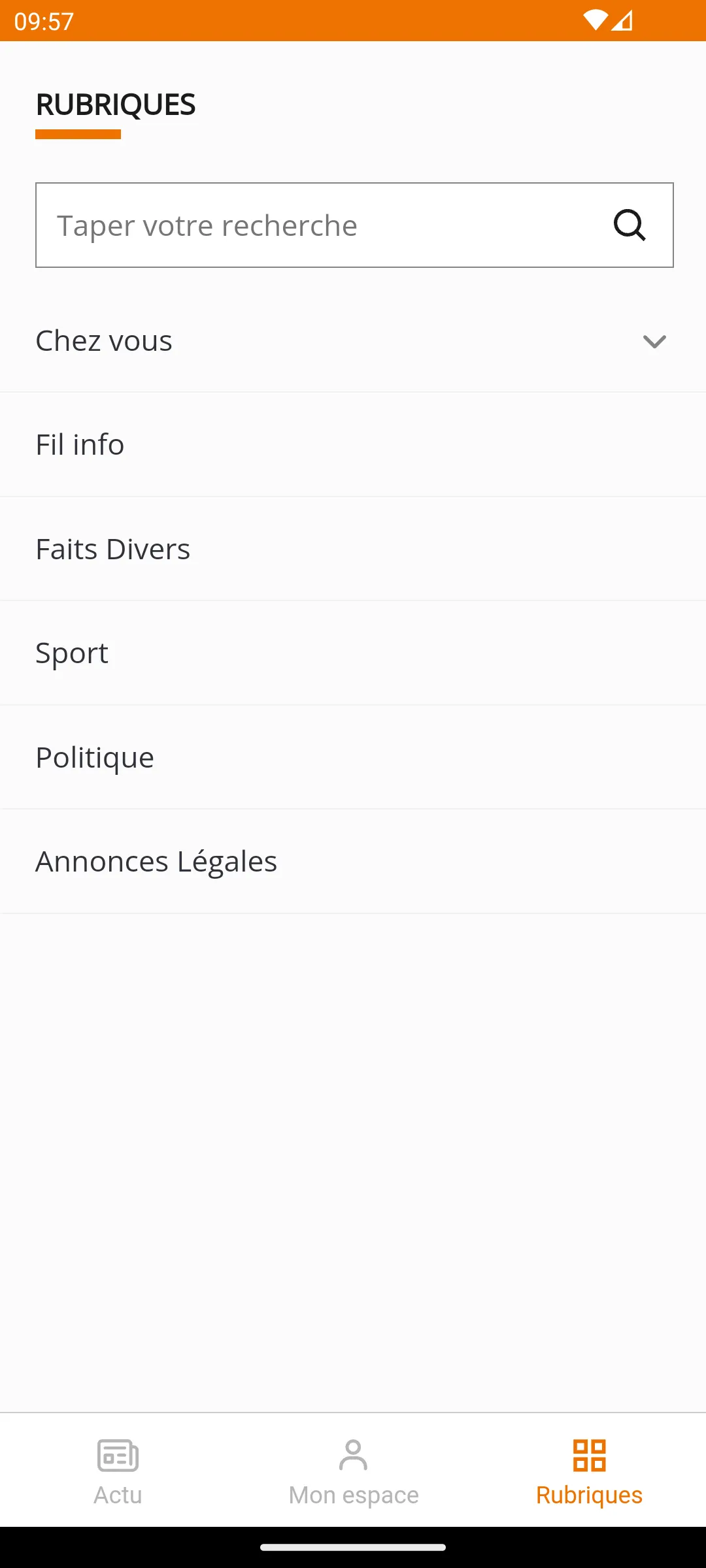 Le Journal D'Ici | Indus Appstore | Screenshot