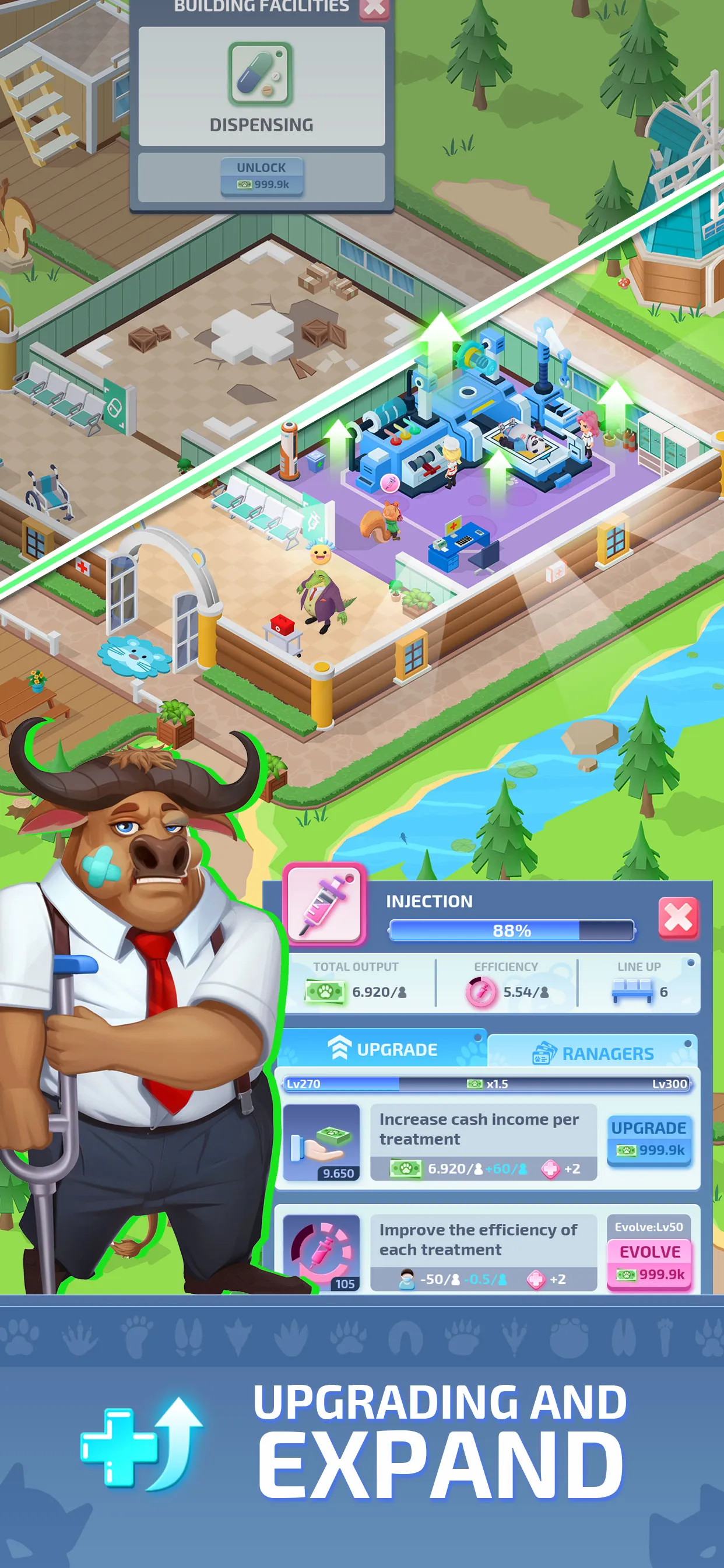 Idle Zoo Hospital | Indus Appstore | Screenshot