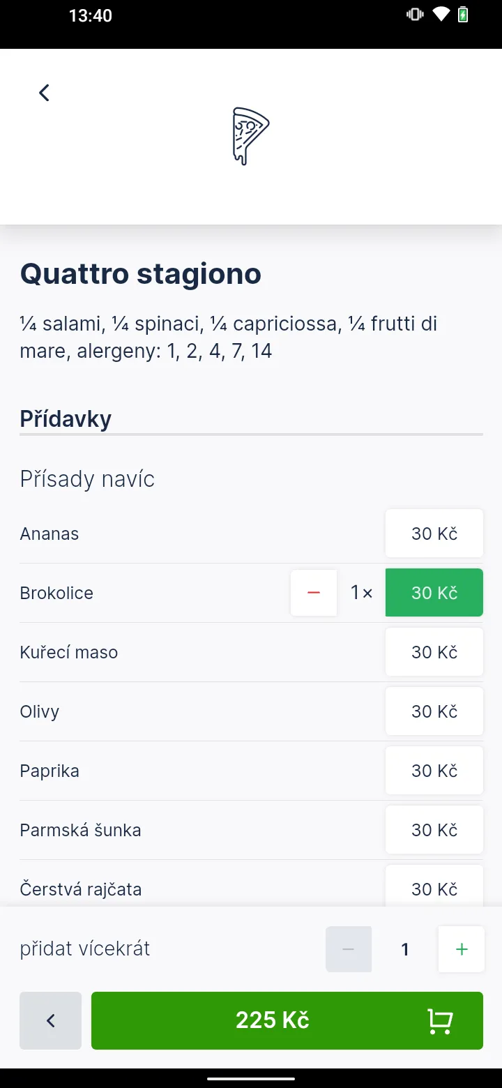 Pizza Parenzo Kladno | Indus Appstore | Screenshot