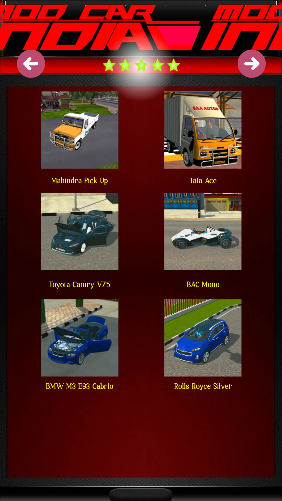 Mod Car India | Indus Appstore | Screenshot