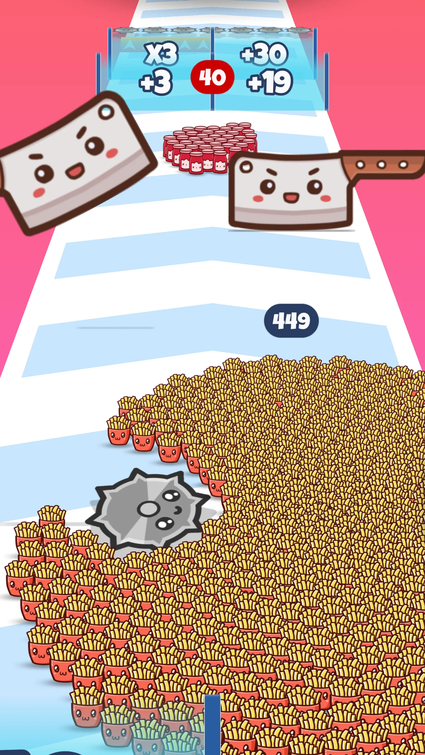 Food Run - Crowd Control Game | Indus Appstore | Screenshot